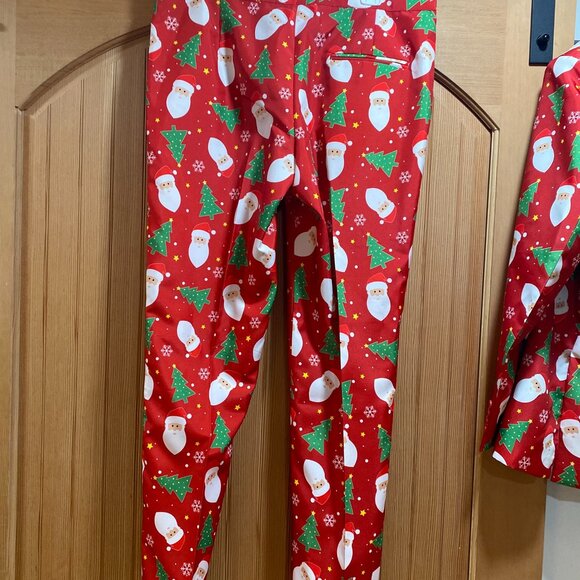 NWOT Men's Suitmeister Santa Suit Holiday Size XL - Picture 11 of 12